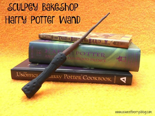 Sculpey BakeShop Harry Potter Wand | A Sweet Berry Designs Blog